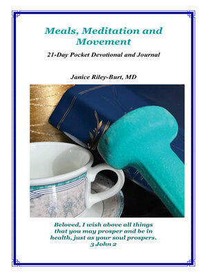 cover image of Meals, Meditation and Movement 21-Day Pocket Devotional and Journal